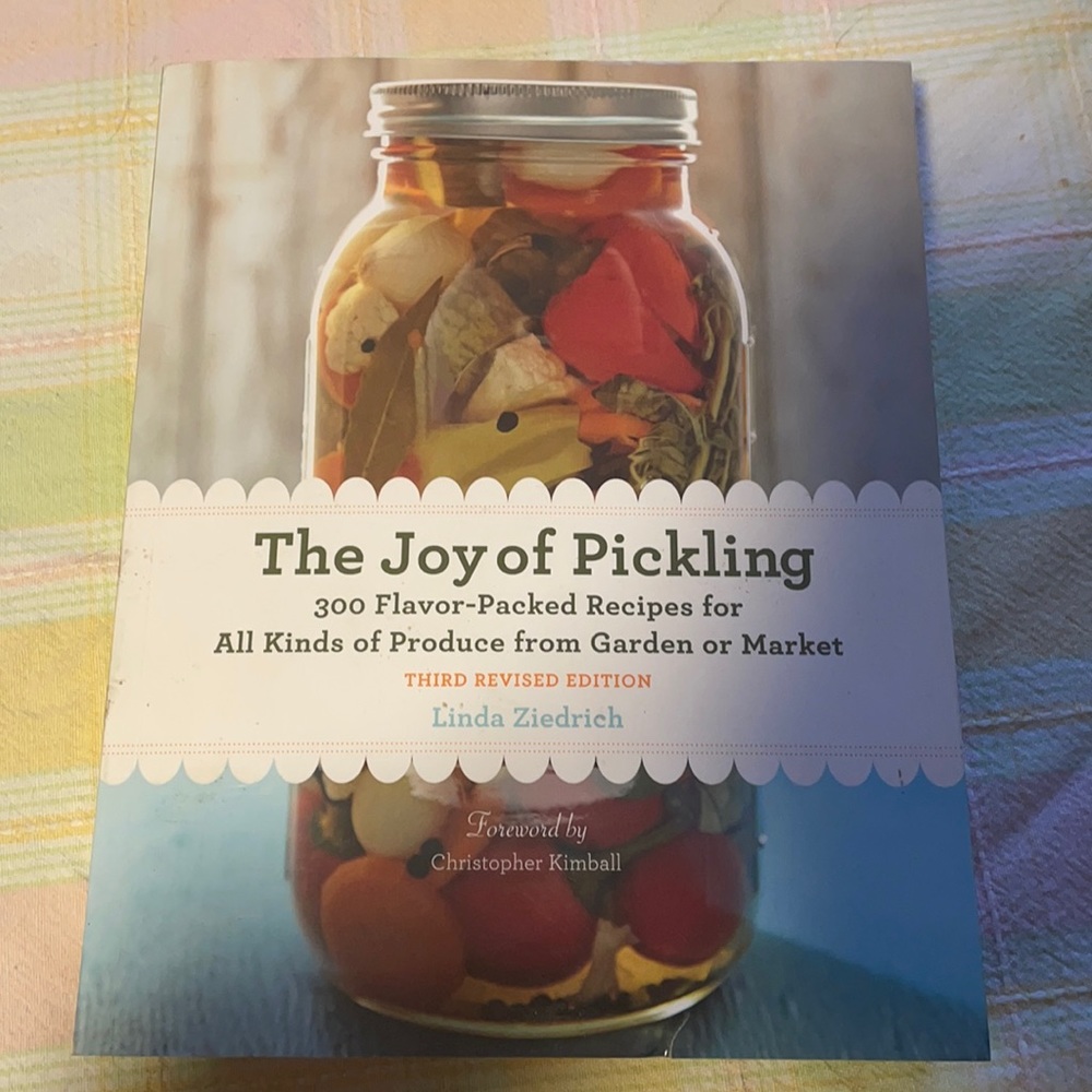 Pickling cookbook